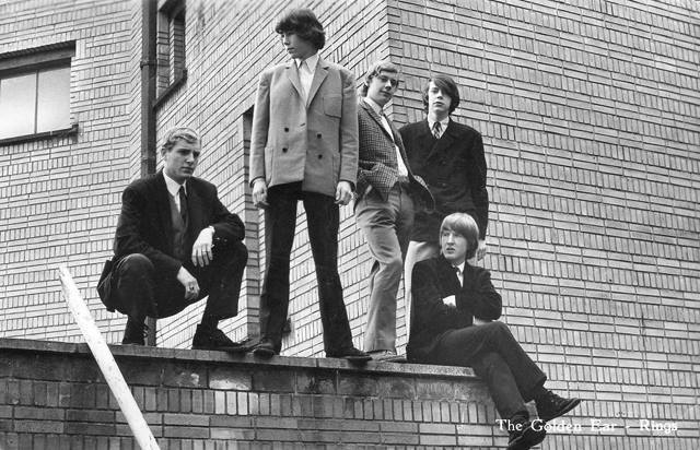 The Golden Earring's band photo May 1965 Den Haag - Gemeentemuseum